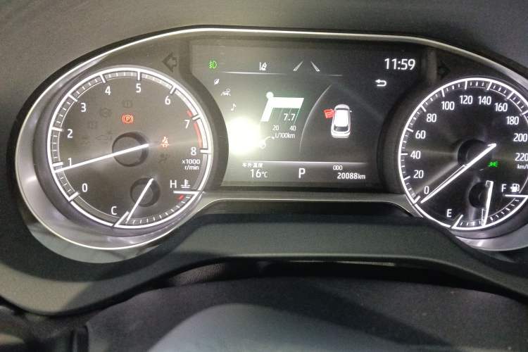 Used Toyota Venza 2023 2.0L CVT Two-Wheel Drive Luxury Edition Instrument Cluster