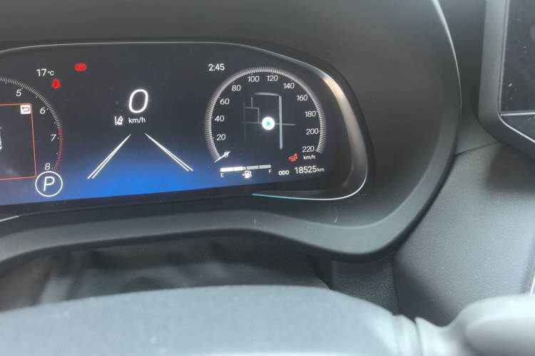 Used Toyota Venza 2023 2.0L CVT Two-Wheel Drive Prestige Version Odometer Close Up
