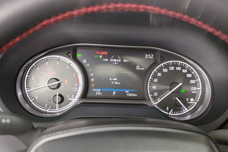 Used Toyota Venza 2023 2.0L CVT Two-Wheel Drive Luxury Edition Instrument Cluster