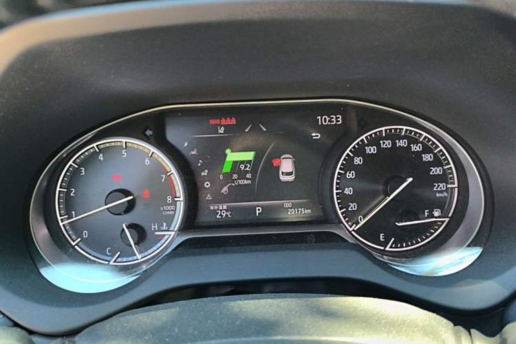 Used Toyota Venza 2023 2.0L CVT Two-Wheel Drive Luxury Edition Instrument Cluster