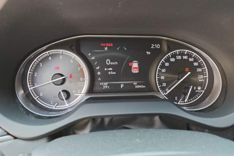 Used Toyota Venza 2023 2.0L CVT Two-Wheel Drive Luxury Edition Instrument Cluster