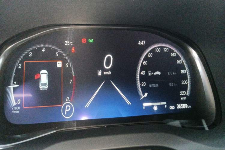 Used Toyota Venza 2023 2.0L CVT Two-Wheel Drive Prestige Version Instrument Cluster