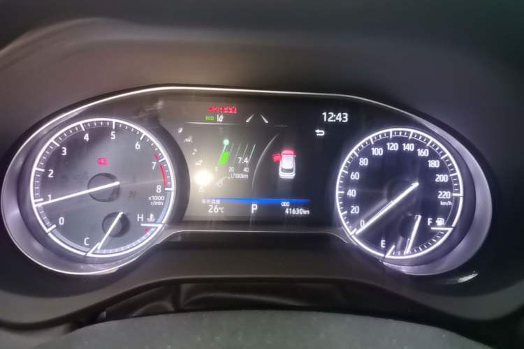 Used Toyota Venza 2023 2.0L CVT Two-Wheel Drive Luxury Edition Instrument Cluster
