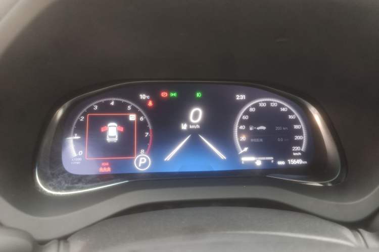 Used Toyota Venza 2023 2.0L CVT Two-Wheel Drive Prestige Version Instrument Cluster