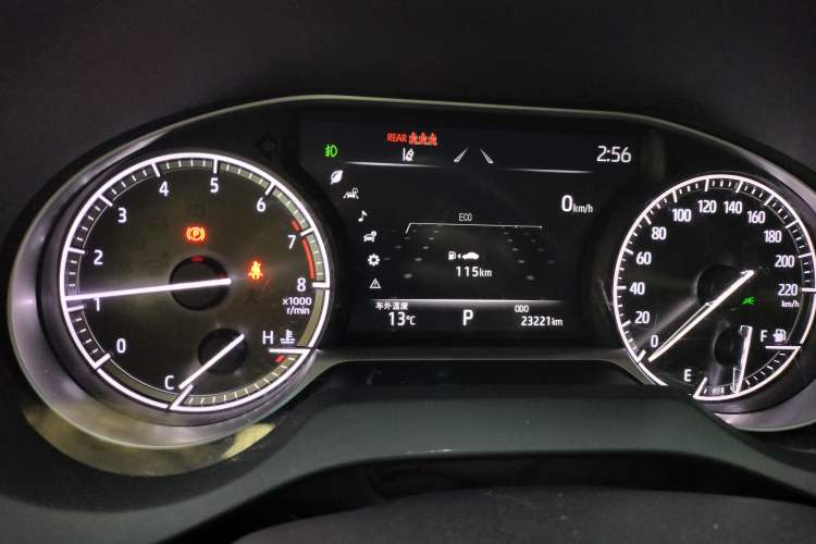 Used Toyota Venza 2023 2.0L CVT Two-Wheel Drive Luxury Edition Instrument Cluster