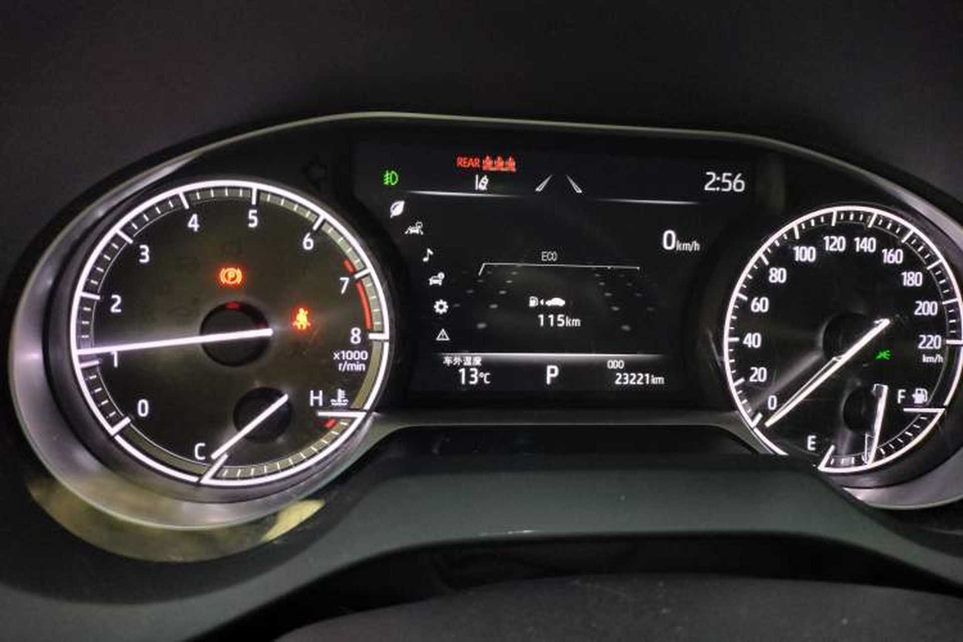 Used Toyota Venza 2023 2.0L CVT Two-Wheel Drive Luxury Edition Instrument Cluster