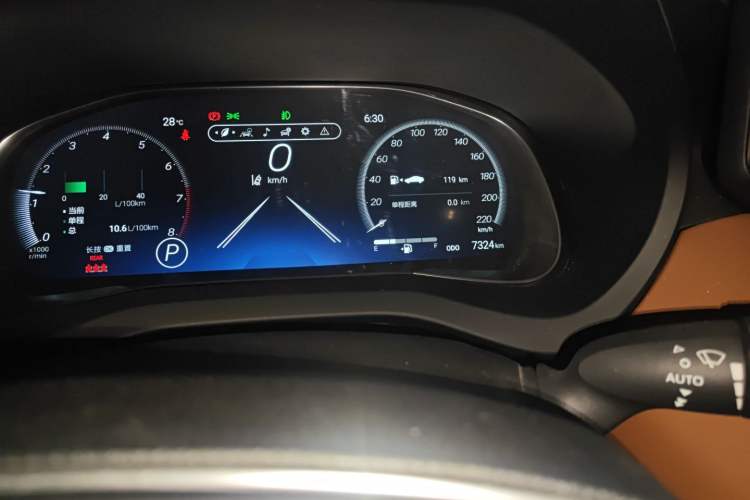 Used Toyota Venza 2023 2.0L CVT Two-Wheel Drive Prestige Version Odometer Close Up
