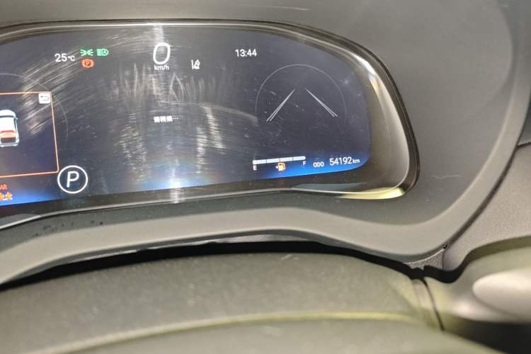 Used Toyota Venza 2023 2.0L CVT Two-Wheel Drive Prestige Version Odometer Close Up