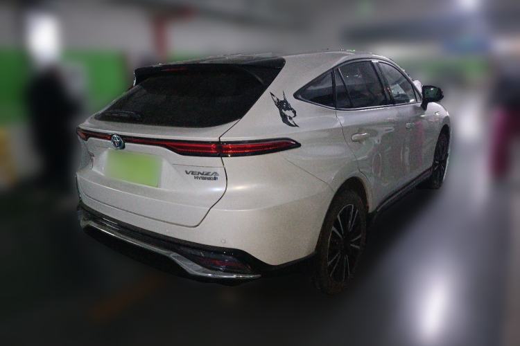 Used Toyota Venza 2023 2.5L Smart Electric Hybrid Dual-Drive Prestige Version Rear Right 45 Deg