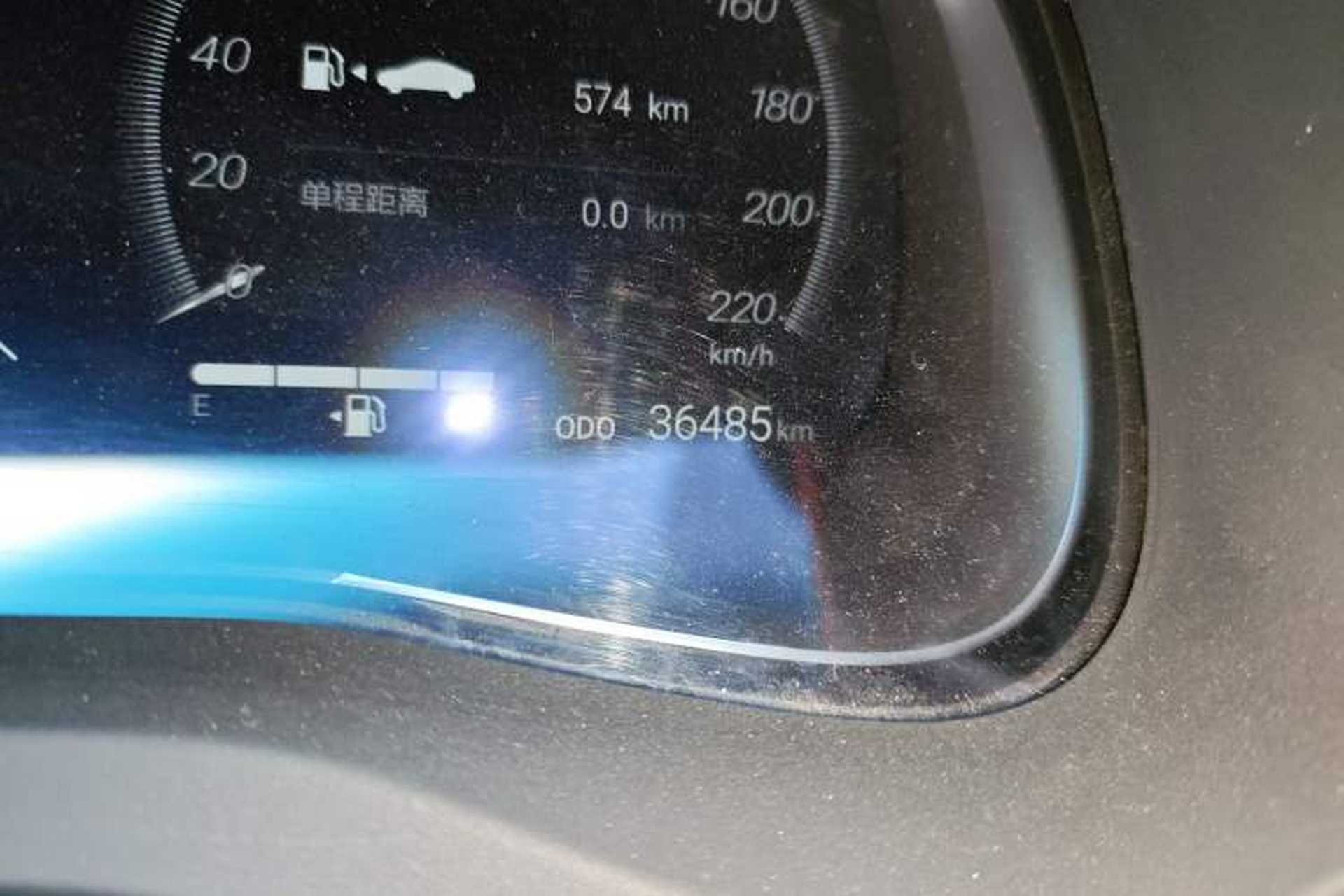 Used Toyota Venza 2024 2.0L CVT Two-Wheel Drive Prestige Edition Odometer Close Up