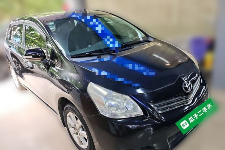 Used Toyota Verso 2011 180E CVT Elite Edition Front Right 45 Deg