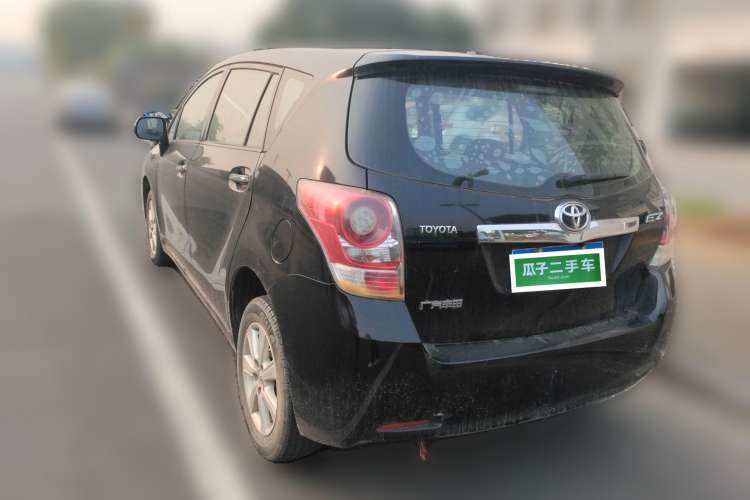 Used Toyota Verso 2011 180E CVT Elite Edition Rear Left 45 Deg