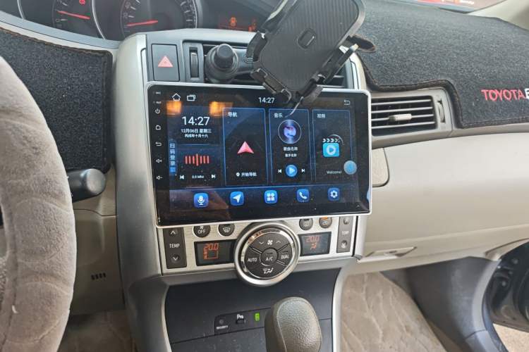 Used Toyota Verso 2011 180G CVT Luxury Multi-Function Version Audio And AC Panel