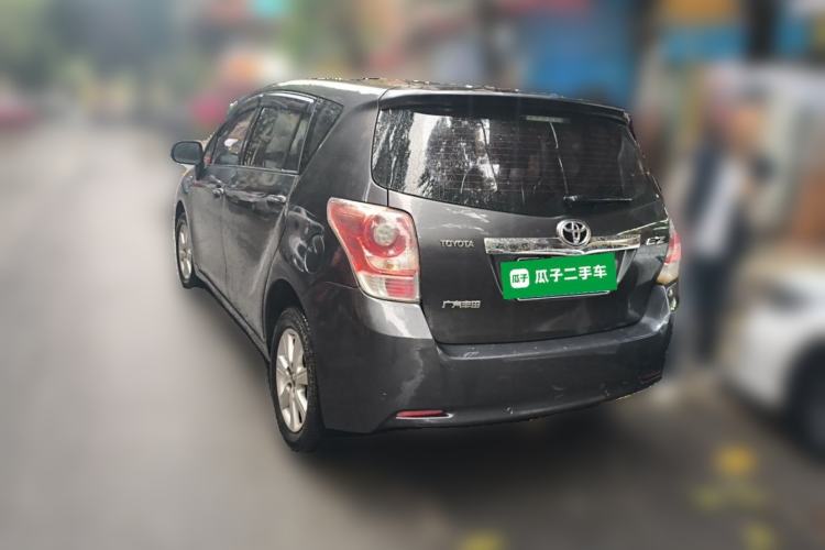 Used Toyota Verso 2011 180E CVT Elite Edition Rear Left 45 Deg