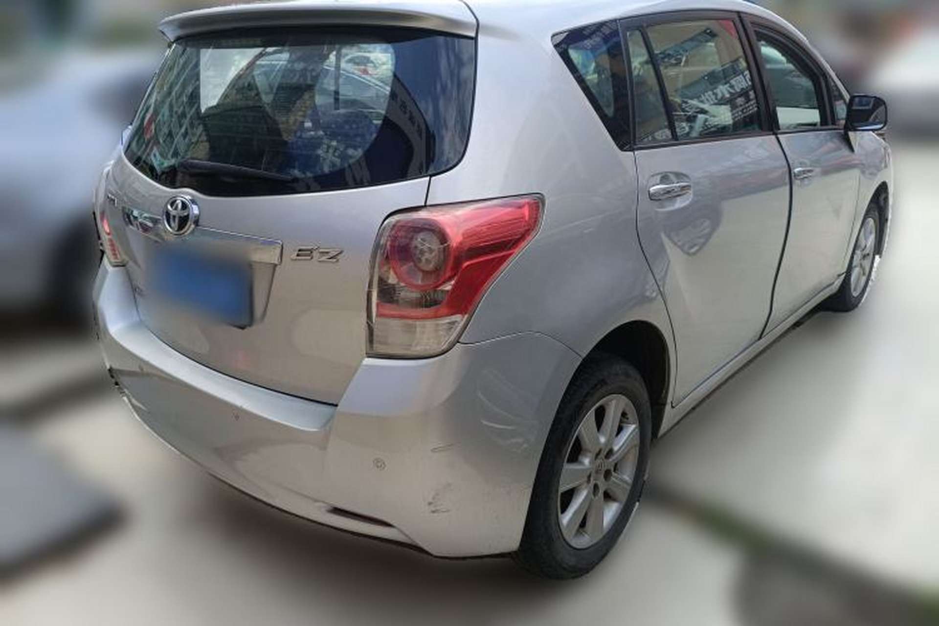 Used Toyota Verso 2011 180E CVT Elite Edition Rear Right 45 Deg
