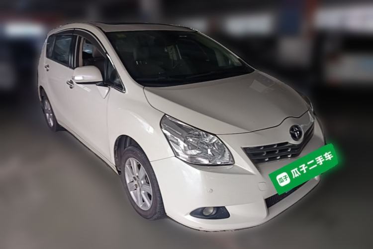 Used Toyota Verso 2011 180G CVT Luxury Multi-Function Version Front Right 45 Deg