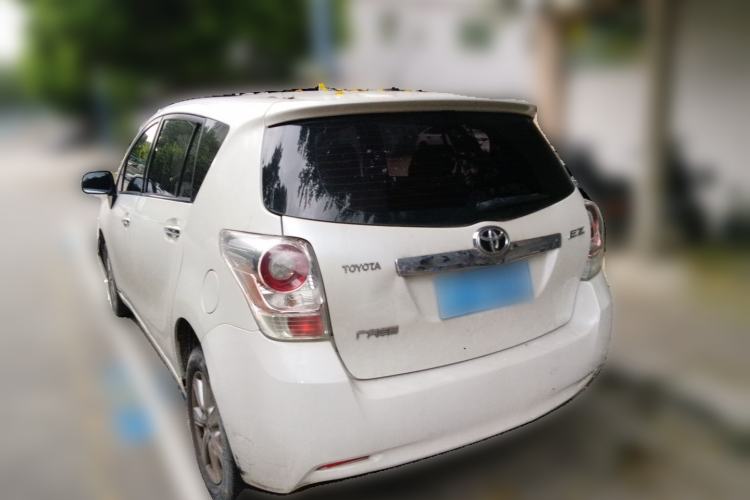 Used Toyota Verso 2011 180E CVT Elite Edition Rear Left 45 Deg