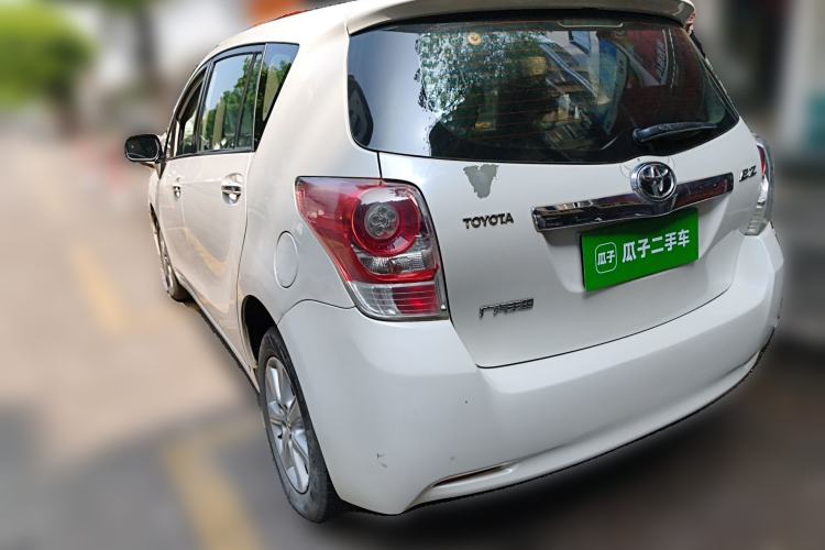 Used Toyota Verso 2011 180E CVT Elite Edition Rear Left 45 Deg