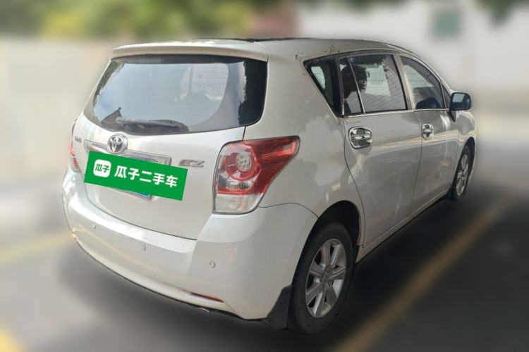 Used Toyota Verso 2011 180E CVT Elite Edition Rear Right 45 Deg