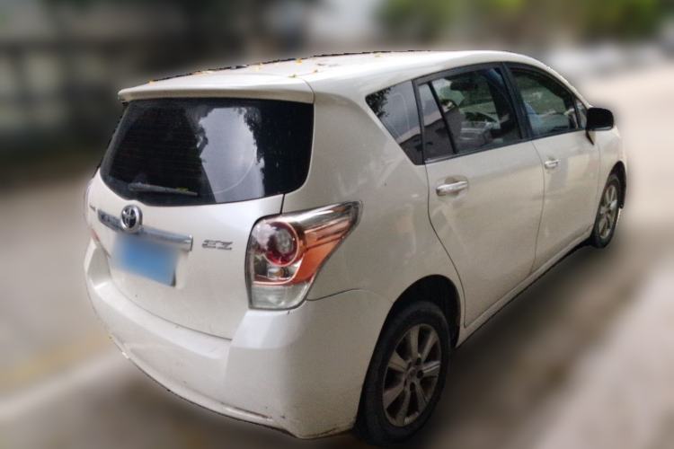 Used Toyota Verso 2011 180E CVT Elite Edition Rear Right 45 Deg