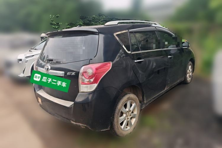 Used Toyota Verso 2012 180E CVT Elite Multi-Function Version Rear Right 45 Deg