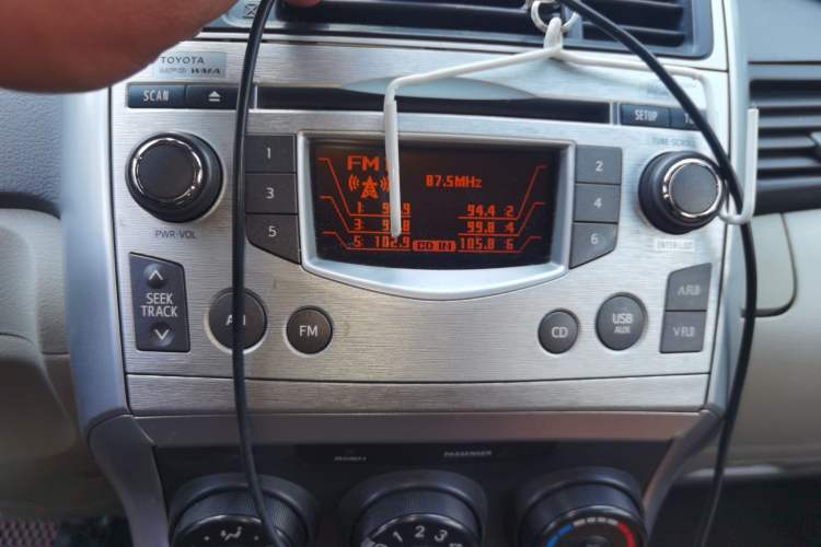 Used Toyota Verso 2012 180E CVT Elite Multi-Function Version Audio And AC Panel