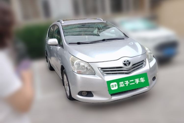 Used Toyota Verso 2012 180E CVT Elite Multi-Function Version Front Right 45 Deg