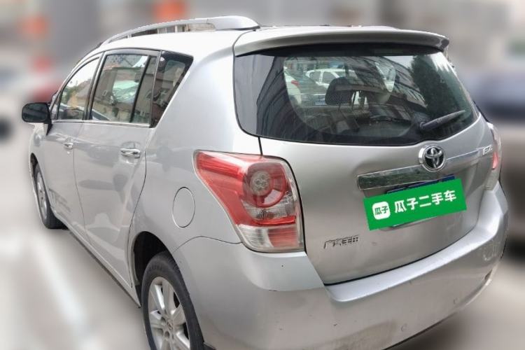 Used Toyota Verso 2012 180E CVT Elite Multi-Function Version Rear Left 45 Deg