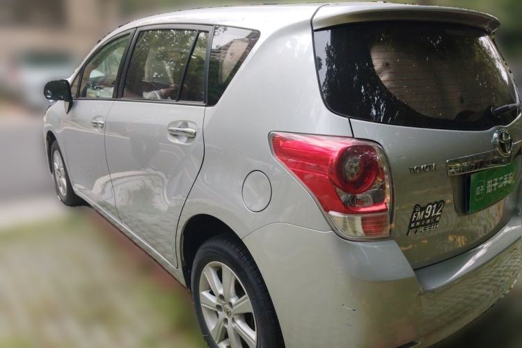 Used Toyota Verso 2012 180E Manual Elite Edition Rear Left 45 Deg