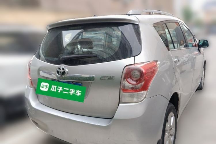Used Toyota Verso 2012 180E CVT Elite Multi-Function Version Rear Right 45 Deg