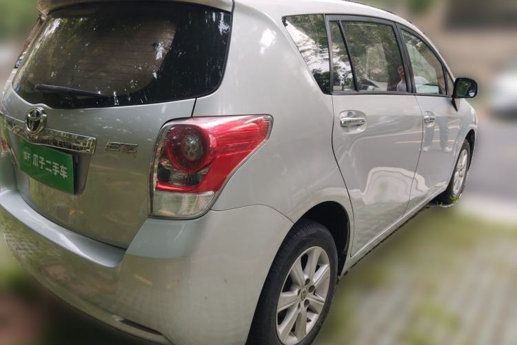 Used Toyota Verso 2012 180E Manual Elite Edition Rear Right 45 Deg
