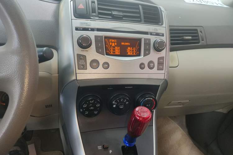 Used Toyota Verso 2012 180E CVT Elite Multi-Function Version Audio And AC Panel
