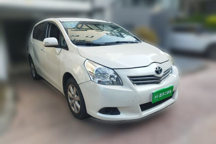 Used Toyota Verso 2012 180E CVT Elite Multi-Function Version Front Right 45 Deg