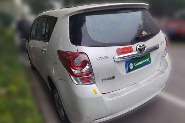 Used Toyota Verso 2012 180G CVT Comfortable Multi-Function Version Rear Left 45 Deg