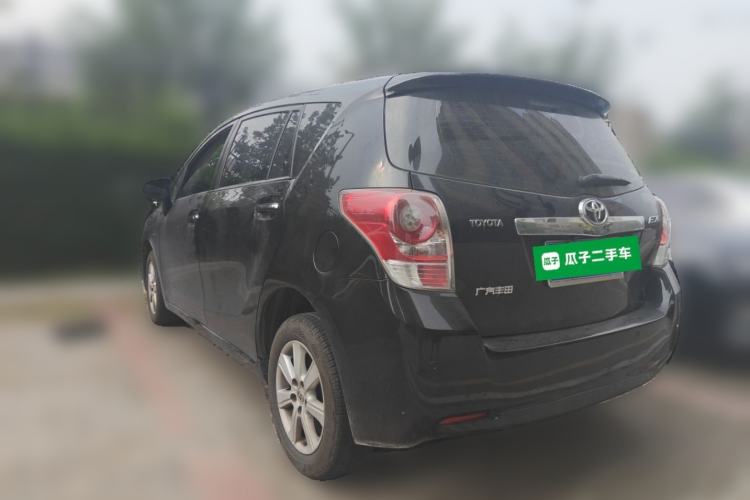 Used Toyota Verso 2014 Starlight 180E CVT Elite Edition Rear Left 45 Deg