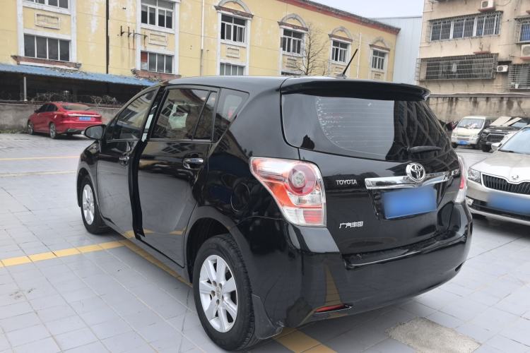 Used Toyota Verso 2014 Starlight 180E CVT Elite Edition Rear Left 45 Deg