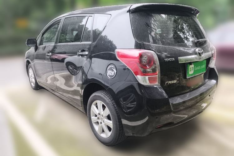 Used Toyota Verso 2014 Starlight 180E CVT Elite Edition Rear Left 45 Deg