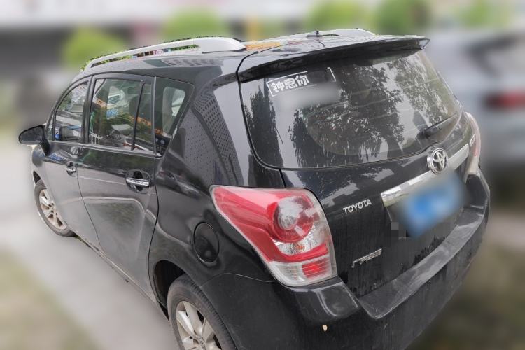 Used Toyota Verso 2014 Starlight 180E CVT Elite Edition Rear Left 45 Deg