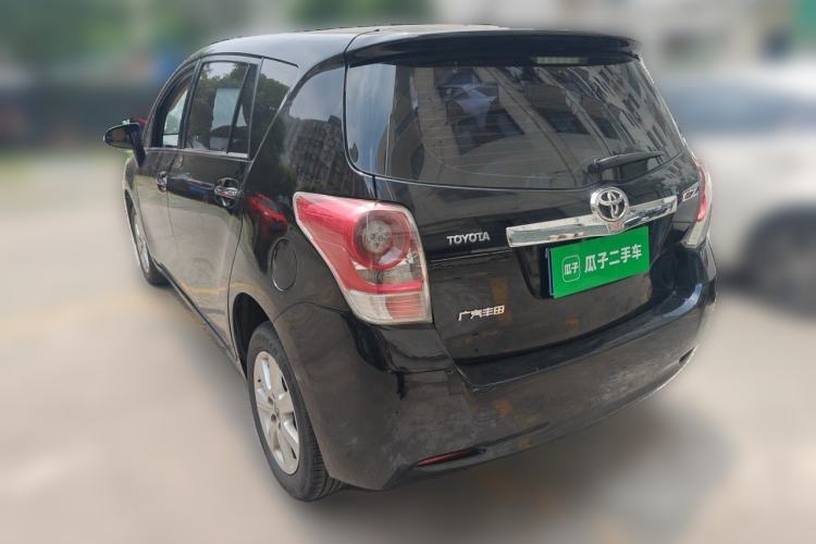 Used Toyota Verso 2014 Starlight 180E CVT Elite Edition Rear Left 45 Deg