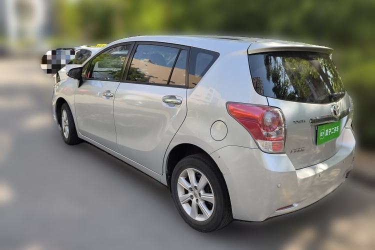 Used Toyota Verso 2014 Starlight 180E CVT Elite Edition Rear Left 45 Deg