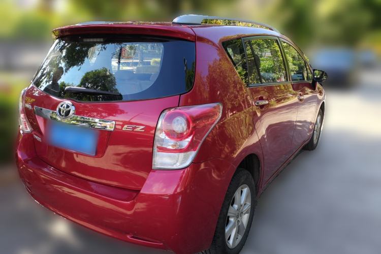 Used Toyota Verso 2014 Starlight 180E CVT Elite Edition Rear Right 45 Deg
