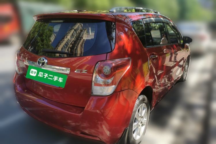 Used Toyota Verso 2014 Starlight 180E CVT Elite Edition Rear Right 45 Deg