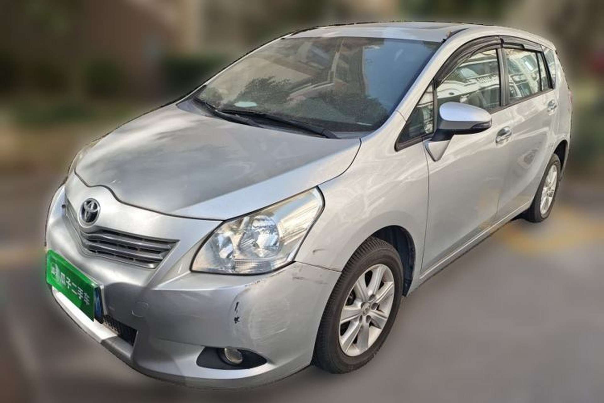 Used Toyota Verso 2014 Starlight 180G CVT Deluxe Multi-Function Edition Front Left 45 Deg