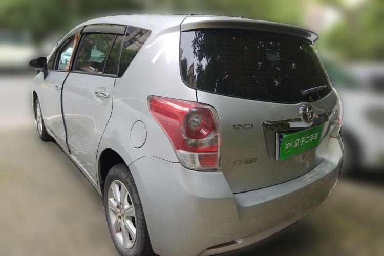 Used Toyota Verso 2014 Starlight 180E CVT Elite Edition Rear Left 45 Deg
