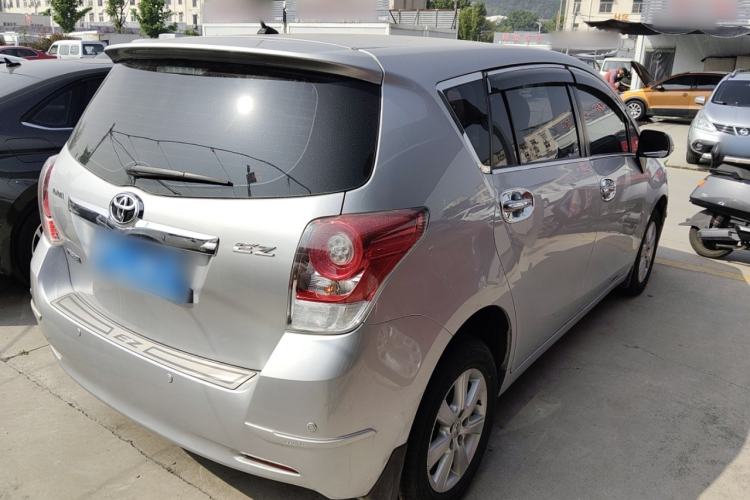 Used Toyota Verso 2014 Starlight 180E CVT Elite Multi-Function Edition Rear Right 45 Deg