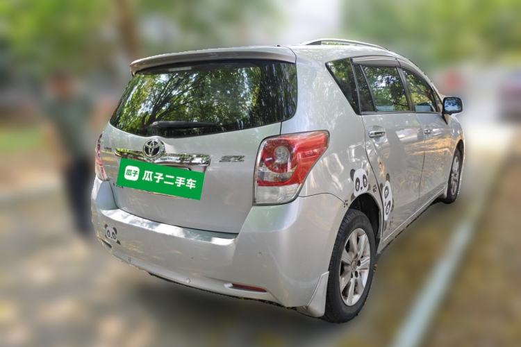 Used Toyota Verso 2014 Starlight 180E CVT Elite Edition Rear Right 45 Deg
