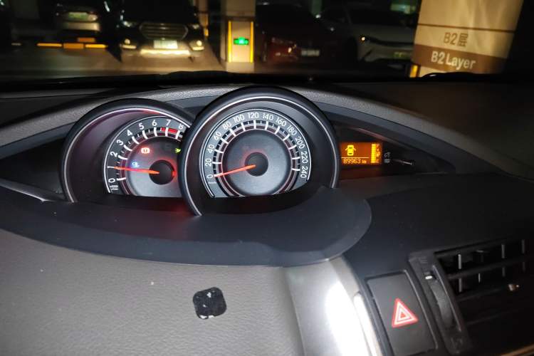 Used Toyota Verso 2014 Starlight 180E CVT Elite Edition Instrument Cluster