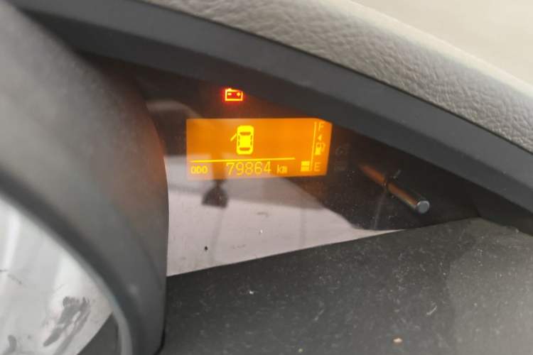 Used Toyota Verso 2014 Starlight 180G CVT Comfort Edition Odometer Close Up