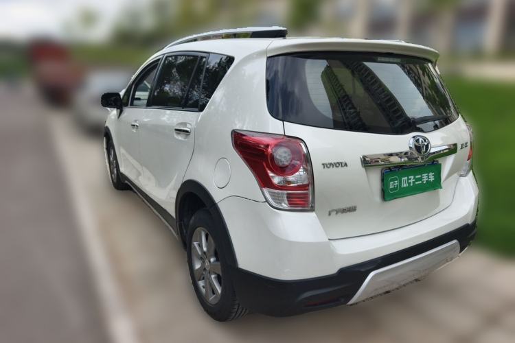 Used Toyota Verso 2014 Starlight 180E CVT Elite Edition Rear Left 45 Deg