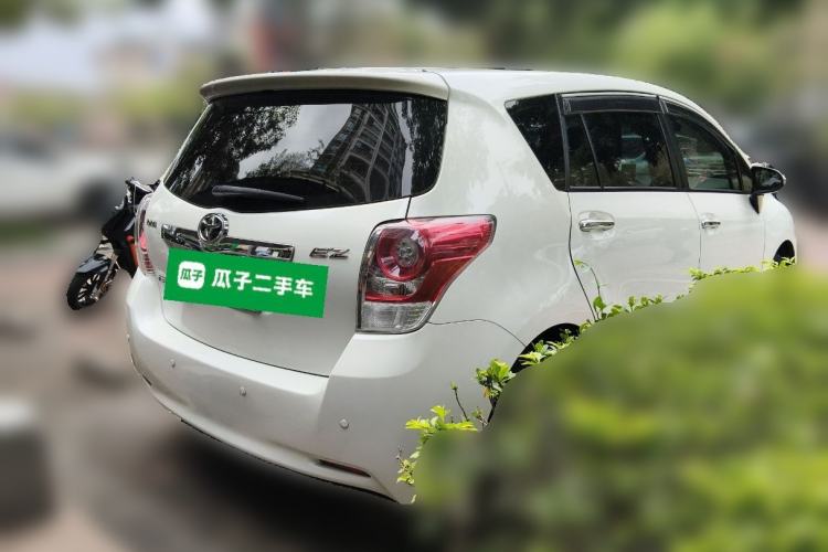 Used Toyota Verso 2014 Starlight 180E CVT Elite Edition Rear Right 45 Deg